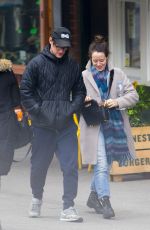 CLAIRE FOY and Matt Smith Out for Lunch in London 10/05/2019