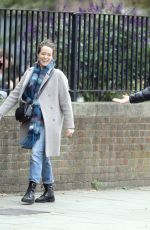 CLAIRE FOY and Matt Smith Out for Lunch in London 10/05/2019