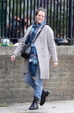 CLAIRE FOY and Matt Smith Out for Lunch in London 10/05/2019