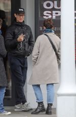 CLAIRE FOY and Matt Smith Out for Lunch in London 10/05/2019