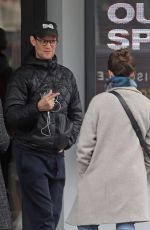 CLAIRE FOY and Matt Smith Out for Lunch in London 10/05/2019