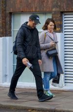 CLAIRE FOY and Matt Smith Out in London 10/09/2019