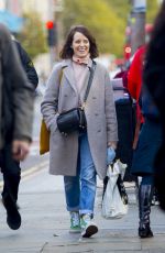 CLAIRE FOY and Matt Smith Out in London 10/09/2019