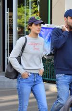 COBIE SMULDERS and Taran Killam Out at Disneyland 10/14/2019