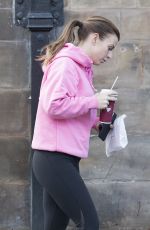 COLEEN ROONEY Out for Coffee in Leeds 10/14/2019
