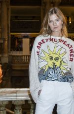 CONSTANCE JABLONSKI at Stella McCartney Show at Paris Fashion Week 09/30/2019