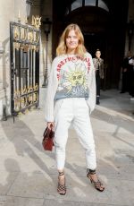CONSTANCE JABLONSKI at Stella McCartney Show at Paris Fashion Week 09/30/2019