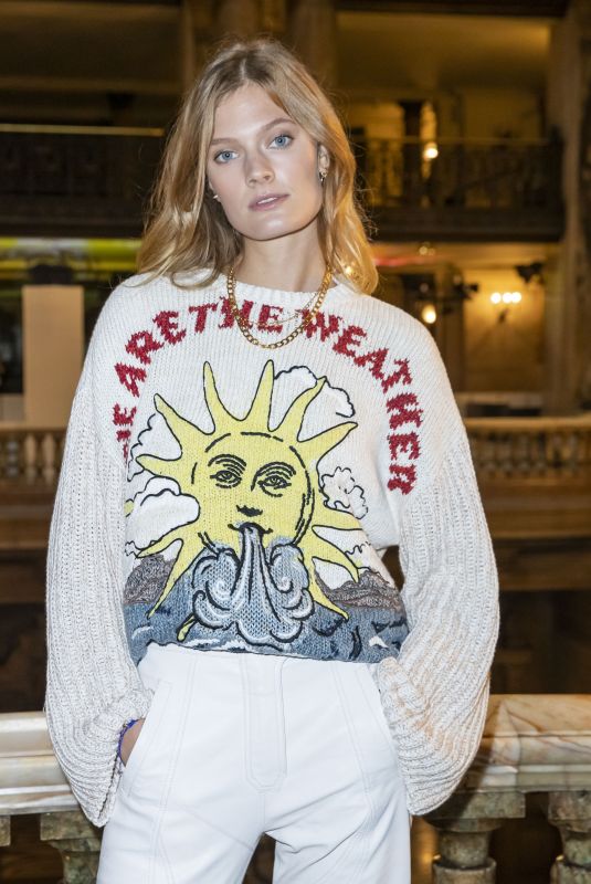CONSTANCE JABLONSKI at Stella McCartney Show at Paris Fashion Week 09/30/2019