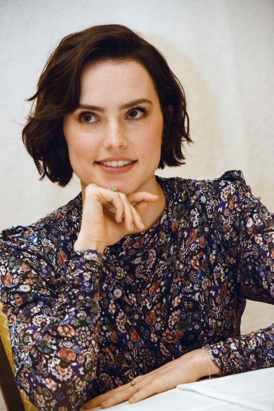 DAISY RIDLEY at Star Wars Press Conference in Los Angeles 08/25/2019