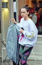 DAISY RIDLEY Out and About in London 10/24/2019