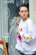 DAISY RIDLEY Out and About in London 10/24/2019