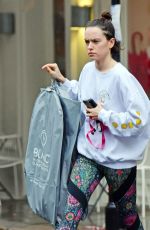 DAISY RIDLEY Out and About in London 10/24/2019