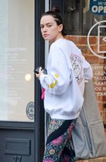 DAISY RIDLEY Out and About in London 10/24/2019