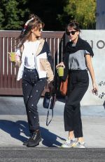 DAKOTA JOHNSON at Cha Cha Matcha in West Hollywood 10/08/2019