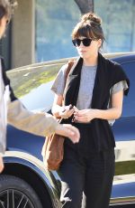 DAKOTA JOHNSON at Cha Cha Matcha in West Hollywood 10/08/2019