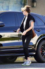DAKOTA JOHNSON at Cha Cha Matcha in West Hollywood 10/08/2019