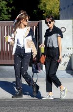 DAKOTA JOHNSON at Cha Cha Matcha in West Hollywood 10/08/2019