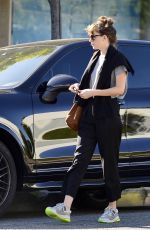 DAKOTA JOHNSON at Cha Cha Matcha in West Hollywood 10/08/2019