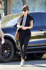 DAKOTA JOHNSON at Cha Cha Matcha in West Hollywood 10/08/2019