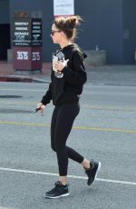 DAKOTA JOHNSON Leaves a Gym in Los Angeles 10/09/2019