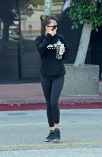 DAKOTA JOHNSON Leaves a Gym in Los Angeles 10/09/2019