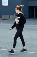 DAKOTA JOHNSON Leaves a Gym in Los Angeles 10/09/2019