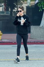 DAKOTA JOHNSON Leaves a Gym in Los Angeles 10/09/2019