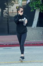 DAKOTA JOHNSON Leaves a Gym in Los Angeles 10/09/2019