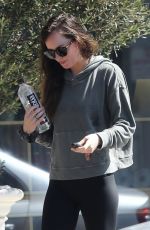 DAKOTA JOHNSON Leaves Yoga Class in Los Angeles 10/02/2019