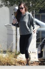 DAKOTA JOHNSON Leaves Yoga Class in Los Angeles 10/02/2019