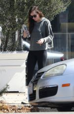 DAKOTA JOHNSON Leaves Yoga Class in Los Angeles 10/02/2019