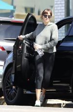 DAKOTA JOHNSON Leaves Yoga Class in Los Angeles 10/02/2019