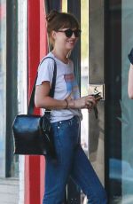 DAKOTA JOHNSON Out and About in Los Angeles 10/23/2019