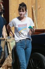 DAKOTA JOHNSON Out and About in Los Angeles 10/23/2019