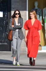 DAKOTA JOHNSON Out for Lunch with a Friend in Los Angeles 10/09/2019