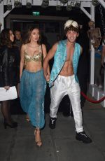 DELILAH HAMLIN at Halloween Party at M Restaurant in London 10/25/2019