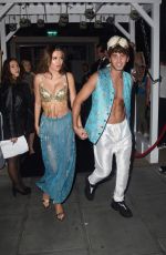 DELILAH HAMLIN at Halloween Party at M Restaurant in London 10/25/2019