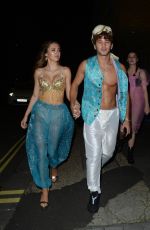 DELILAH HAMLIN at Halloween Party at M Restaurant in London 10/25/2019