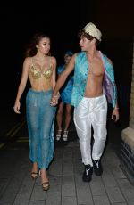 DELILAH HAMLIN at Halloween Party at M Restaurant in London 10/25/2019