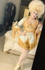 DEMI LOVATO in Halloween Costume - Instagram Photos 10/25/2019