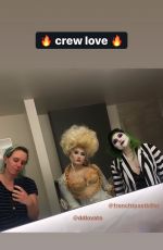 DEMI LOVATO in Halloween Costume - Instagram Photos 10/25/2019