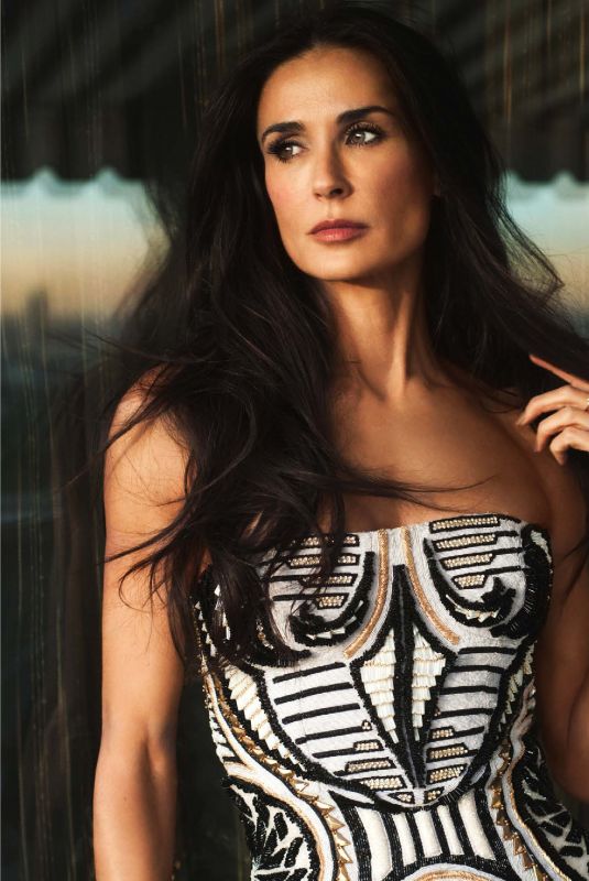 DEMI MOORE in F Magazine, October 2019