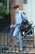 DIANE KRUGER Leaves Her Home in New York 10/06/2019