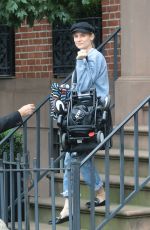 DIANE KRUGER Leaves Her Home in New York 10/06/2019
