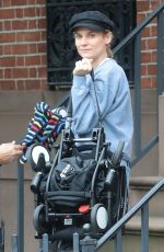 DIANE KRUGER Leaves Her Home in New York 10/06/2019