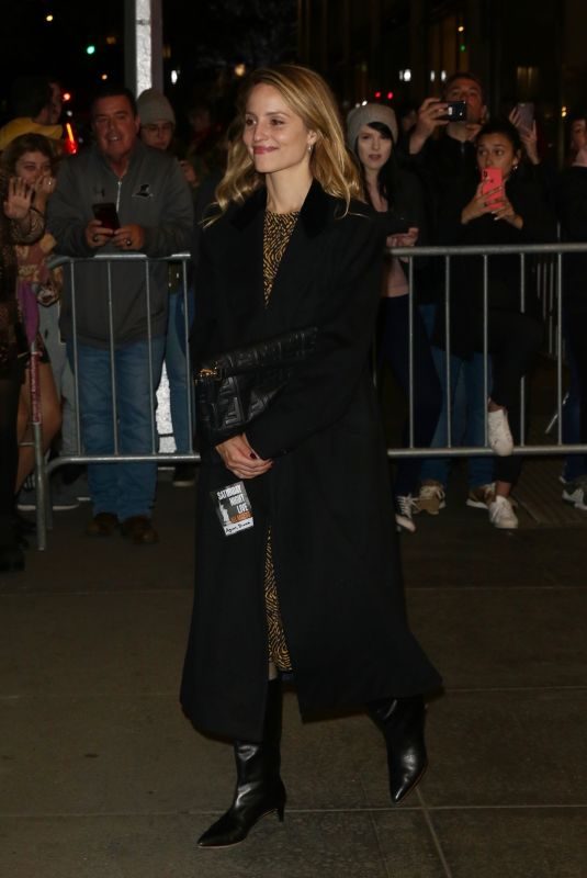 DIANNA AGRON Leaves SNL After-party in New York 10/05/2019
