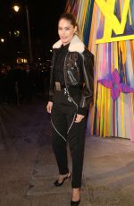 DOUTZEN KROES at Louis Vuitton Flagship Store Reopening in London 10/23/2019