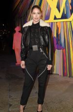 DOUTZEN KROES at Louis Vuitton Maison Store Launch Party in London 10/23/2019