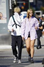 DUA LIPA and Anwar Hadid Out in New York 10/01/2019