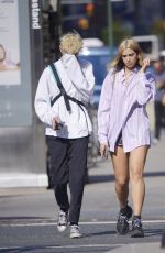 DUA LIPA and Anwar Hadid Out in New York 10/01/2019